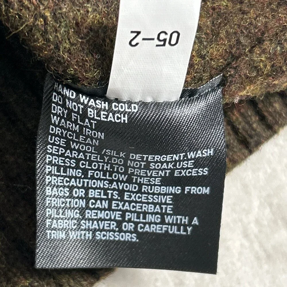 Uniqlo 100% Premium Lambswool Crew Neck Sweater – Heathered Brown | Small - Picture 10 of 13